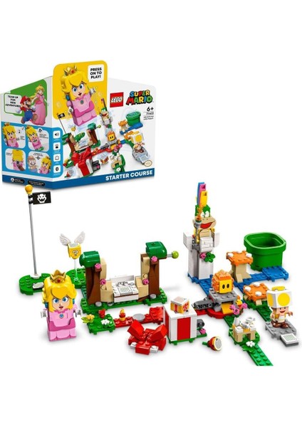 Super Mario™ Peach ile Maceraya Başlangıç Seti 71403-6 Yaş ve Üzeri Çocuklar Için Oyun Seti (354 Parça)