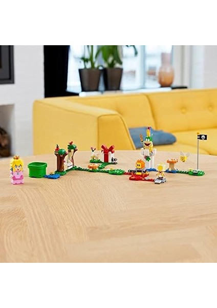 Super Mario™ Peach ile Maceraya Başlangıç Seti 71403-6 Yaş ve Üzeri Çocuklar Için Oyun Seti (354 Parça) fiyatları