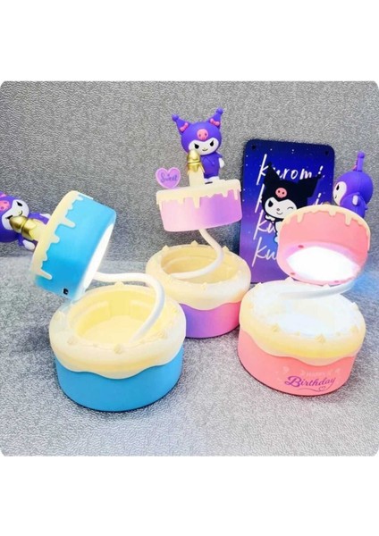 Renkli Sevimli Karakterler Kademeli LED Çocuk Gece Lambası