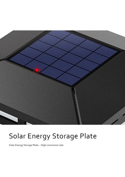 Adet Forlife Solar Güneş Enerjili 10W Set Üstü Bahçe Aydınlatması, Su Geçirmez, 3200K-6500K, Sütun Üzer Küp Armatür, 2 Modlu (Beyaz-Gün Işığı), Veranda, Çit, Bahçe Duvarı Küp Aydınlatma 165×110 mm modelleri
