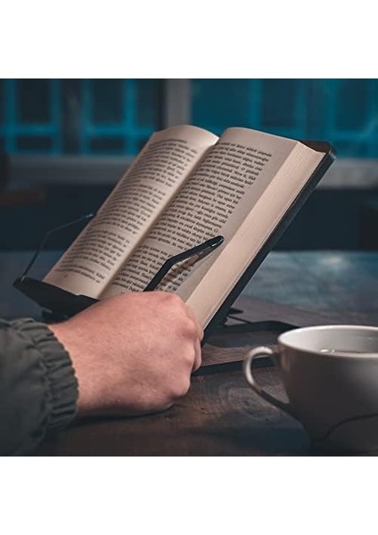 Wood Kitap Okuma Standı, Tablet Standı (Ceviz) fiyatları