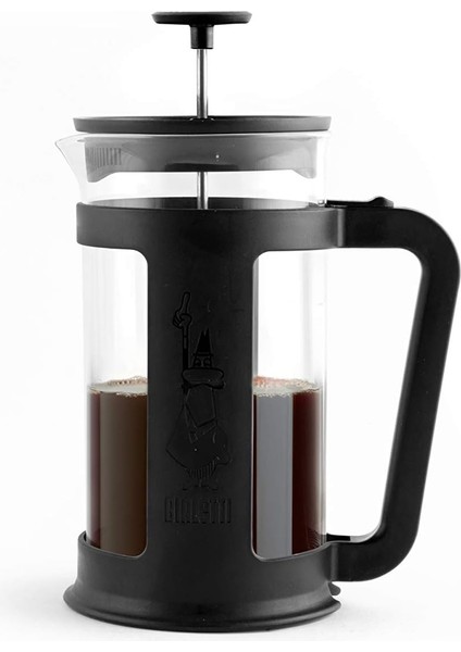 - Smart French Press: Yaklaşık 1l Kapasiteli Kahve Hazırlayıcı - Siyah Polipropilen Gövde - Bulaşık Makinesinde Yıkanabilen Borosilikat Cam Sürahi - Paslanmaz Çelik Filtre Sistemi