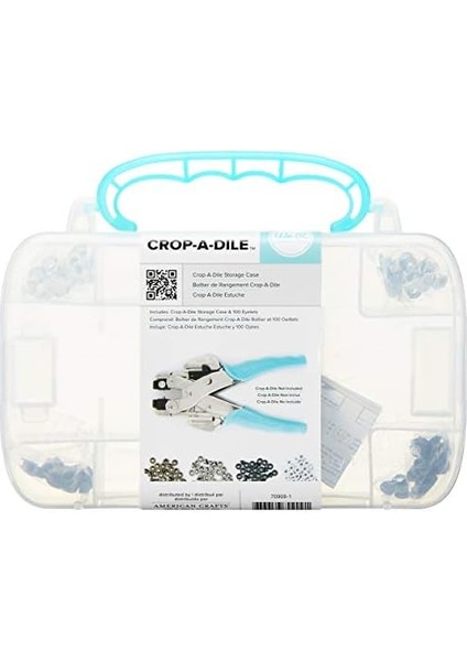 R Memory Keepers Pembe Crop-A-Dile Taşıma Case 70909 modelleri