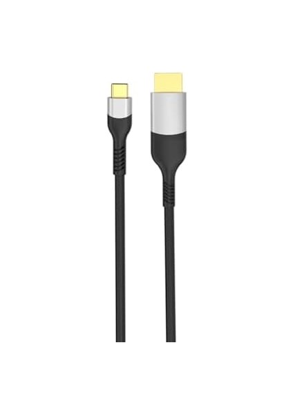 QG08 8k 60 Hz Görüntü Kalitesi Type-C To Display Port Kablo 1.8m Gri fiyatları