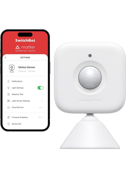 Akıllı Hareket Kapı Sensörü Kablosuz Ev Güvenlik Sistemi Pir Hareket Dedektörü Ekle Switchbot Hub Mini Alexa ile Uyumlu