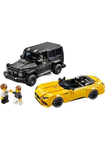Speed Champions Mercedes-Amg G 63 ve Mercedes-Amg Sl 63 76924 – 10 Yaş ve Üzeri Araç Tutkunu Kız ve Erkek Çocukları Için 2 Model Içeren Oyuncak Yapım Seti, Doğum Günü Hediyesi Fikri (808 Parça) modelleri