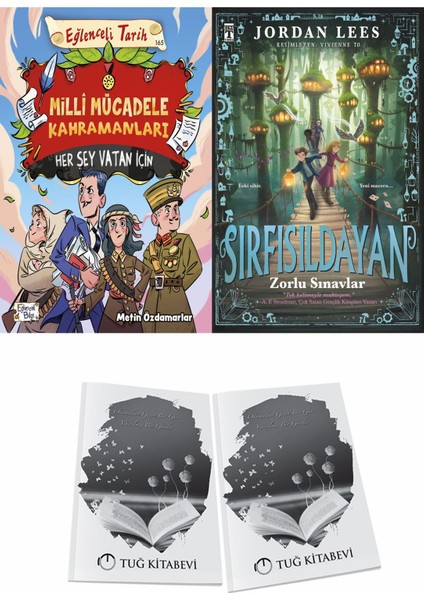 Milli Mücadele Kahramanları Her Şey Vatan Için ve Zorlu Sınavlar Sırfısıldayan 2 + Hediyeli