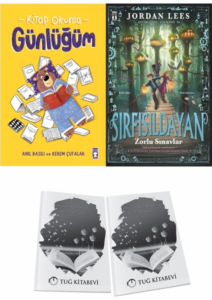 Kitap Okuma Günlüğüm ve Zorlu Sınavlar Sırfısıldayan 2 + Hediyeli