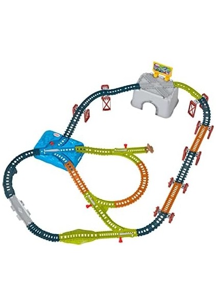 & Friends Oyuncak Tren Paleti Seti, Connect & Build Kovası, Kalıp Döküm ve Motorlu Trenler Için 48 Parça Genişletme Paketi, Yaş 3+ Yıl, HNP81 fiyatları
