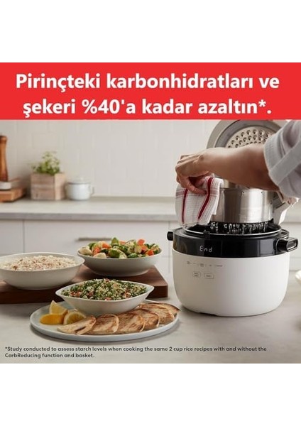 Pot Hızlı Pilav Pişirici ve Buharlı Pişirici - Otomatik, Buharlı Pişirici, Sote ve Kızartma Makinesi, 20 Porsiyon Kapasiteli, 2.8l fiyatları