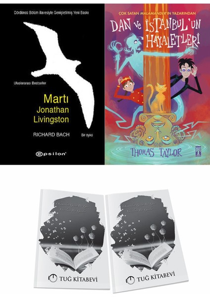Martı Jonathan Livingston ve Dan ve Istanbul'un Hayaletleri + Hediyeli