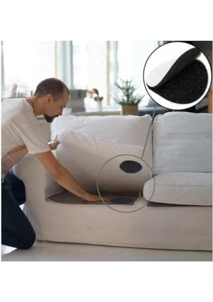 Home 10&apos;lu Halı Kilim Koltuk Örtüsü Sabitleyici Kaydırmaz Cırt Yıkanabilir Kendinden Yapışkanlı Ped Halı Kaydırmaz (20) fiyatları