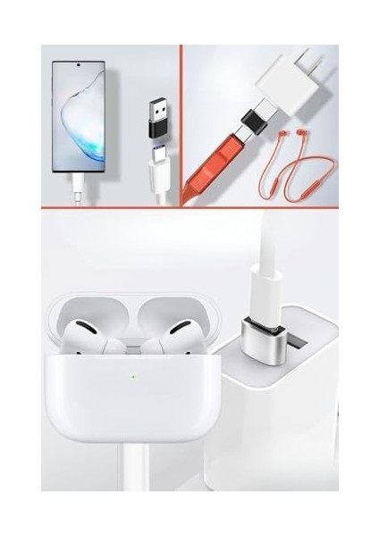 Usb&apos;den Type-C &apos;ye Dönüştürücü Adaptör Veri Aktarımı Sağlayıcı Şarj Data Çevirici modelleri