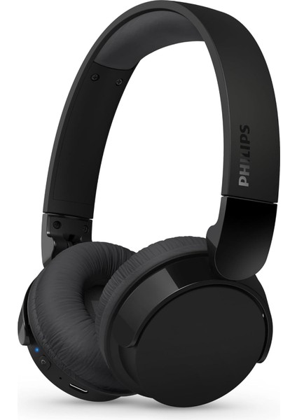 TAH3209BK Hafif Kulak Üstü Kablosuz Bluetooth Kulaklık, Pasif Gürültü Yalıtımlı, 25 Saat Çalma Süresi, Net Çağrılar, Dinamik Bas, 2 Saat Usb-C Şarj, Siyah