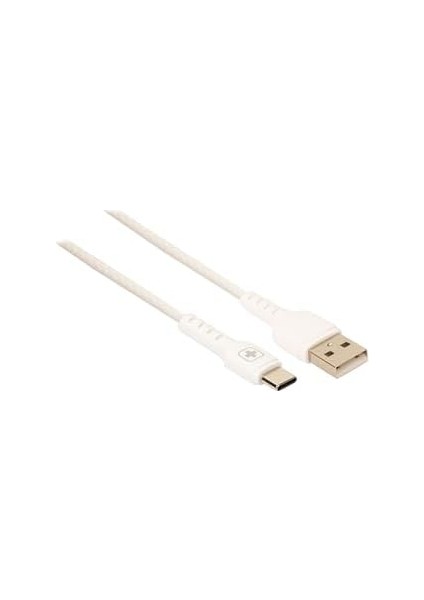 Swiss Power Type-C Silikon Kaplamalı Data ve Şarj Kablosu SWS-CAT02 - Beyaz fiyatları