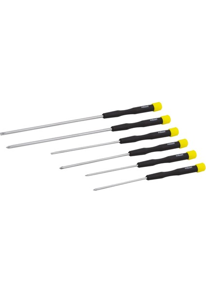 28219 6 Pc Long Reach Precision Screwdriver Set