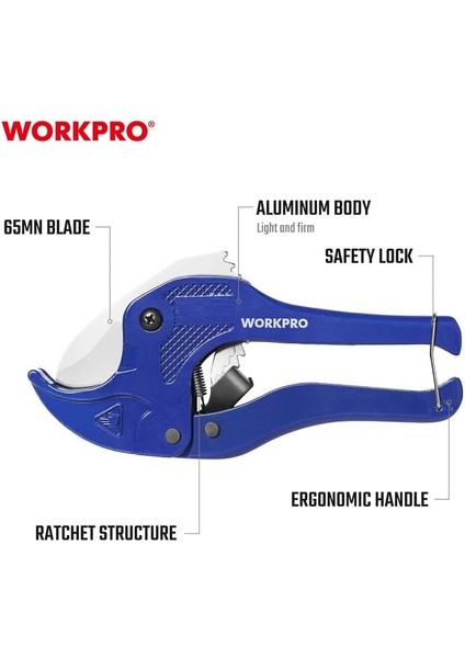 WP301002 42 mm Pprc Plastik Boru Kesme Makası modelleri