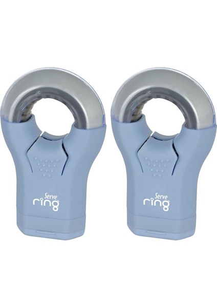 Ring Silgili Kalemtras Gok Mavi 2li