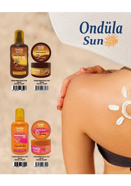 Yoğun Bronzlaştırıcı Krem 100 ml Havuç Yağlı modelleri