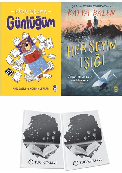 Kitap Okuma Günlüğüm ve Her Şeyin Işığı + Hediyeli