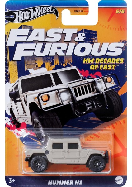 Wheels Fast & Furious Hummer H1 HRW45