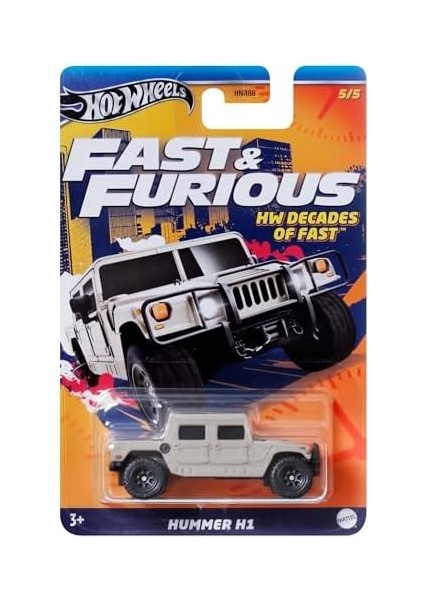Wheels Fast & Furious Hummer H1 HRW45 modelleri