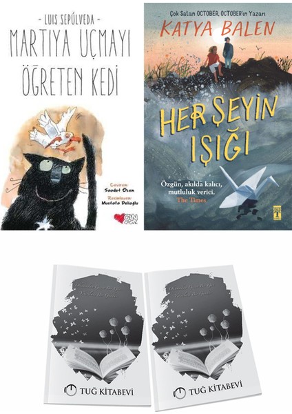 Martıya Uçmayı Öğreten Kedi ve Her Şeyin Işığı + Hediyeli