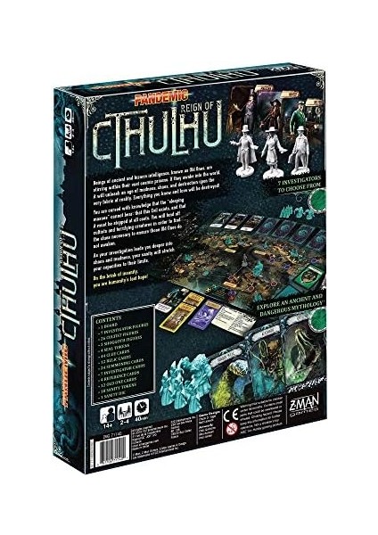 Games Pandemic Reign Of Cthulhu Board Game - Ingilizce Versiyon. modelleri