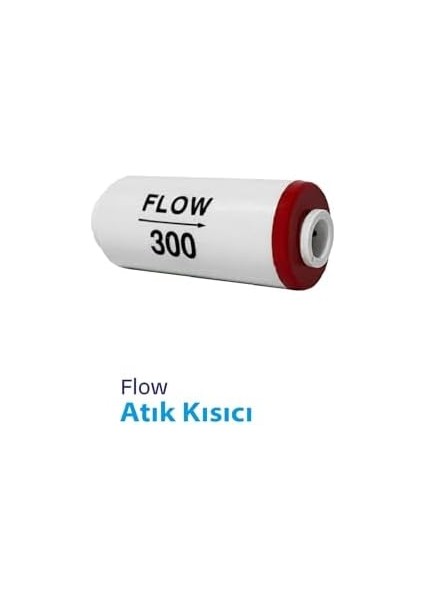 Arıtma Cihazı Flow 300 cc Atık Su Kısıcı, Quick Bağlantılı, Beyaz-Kırmızı fiyatları