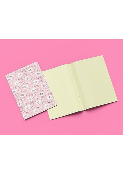 Floral - 3&apos;lü Çizgisiz Defter Seti 4, 14X21 Cm, A5 Boyut fiyatları
