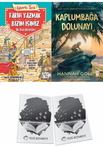 Tarih Yazmak Bizim Işimiz Ilk Türk Devletleri ve Kaplumbağa Dolunayı + Hediyeli