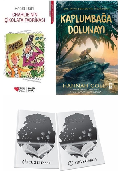 Charlie’nin Çikolata Fabrikası ve Kaplumbağa Dolunayı + Hediyeli