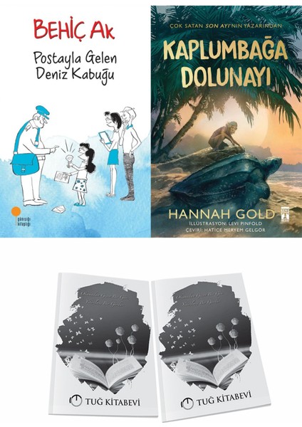 Postayla Gelen Deniz Kabuğu ve Kaplumbağa Dolunayı + Hediyeli