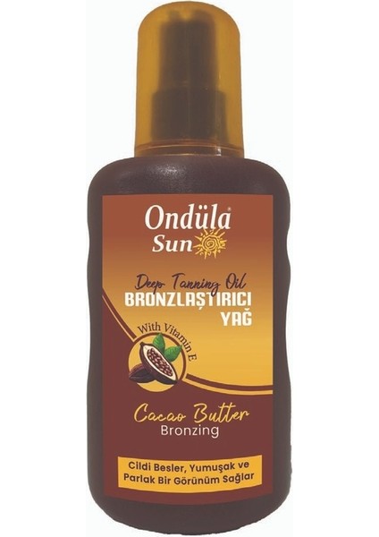 Yoğun Bronzlaştırıcı Yağ 200 ml Kakao Yağı