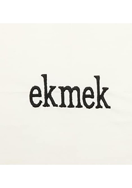 No. 35 No Essentials Krem Nakışlı Ekmek Kesesi 9076