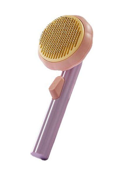 Balkabağı Tasarımlı Otomatik Temizlenen Tuşlu Evcil Hayvan Fırçası modelleri