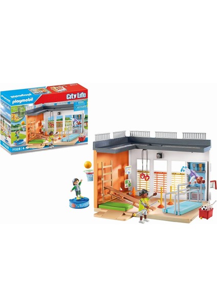 City Life 71328 Spor Salonu Eklentisi, Basketbol Potası, Slalom Çubukları, Futbol Kalesi, Tenis Aksesuarları ve Daha Fazlası, 4 Yaşından Büyük Çocuklar Için Oyuncak