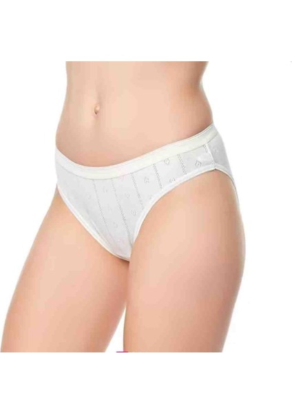 Jakarlı Bikini Külot 3'lü