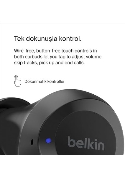 Soundform Bolt, Gerçek Kablosuz Kulaklıklar, Kablosuz Şarj, Ipx5 Ter ve Suya Dayanıklı, Usb-C, 28 Saate Kadar Pil Ömrü, Iphone, Galaxy, Piksel ve Daha Fazlası - Siyah fiyatları