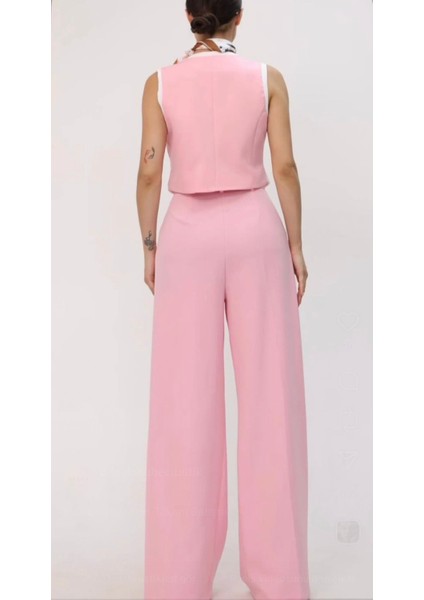 Pembe Pantolon Takım modelleri