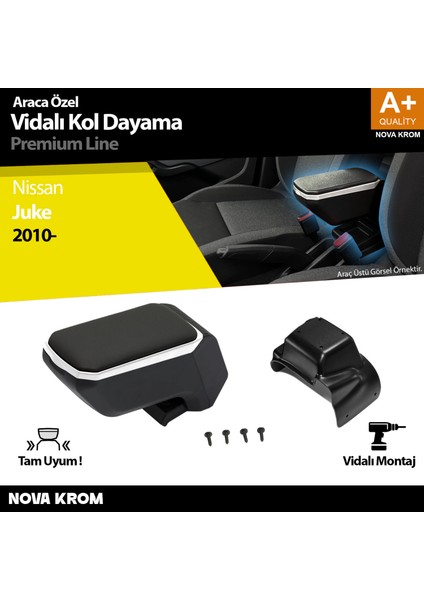 Nissan Juke Abs Vidalı Kol Dayama Kolçak Gri 2010 Üzeri