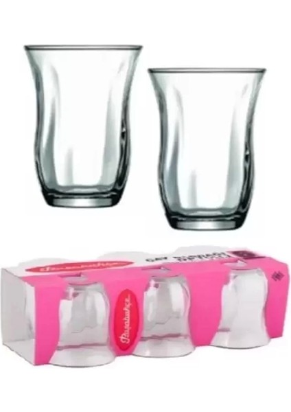 42191 Optikli Çay Bardağı 95 cc 6 Lı