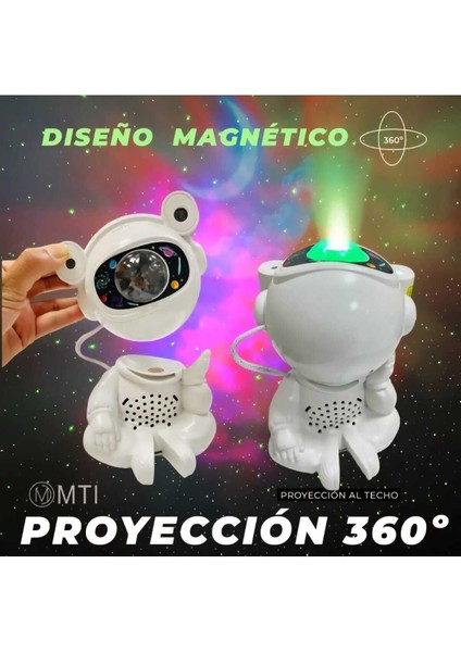 Renkli Astronot LED Aydınlatma Projektörü, Eğlenceli ve Modern Dekorasyon Için Ideal modelleri