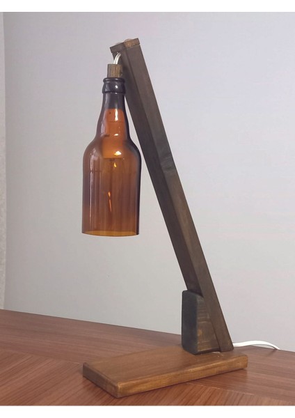 Şişe Şeklinde Dekoratif Masa Lambası, Nostaljik ve Sıcak Aydınlatma Atmosferi fırsatları