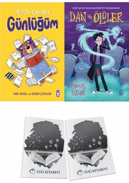 Kitap Okuma Günlüğüm ve Dan ve Ölüler 1 + Hediyeli