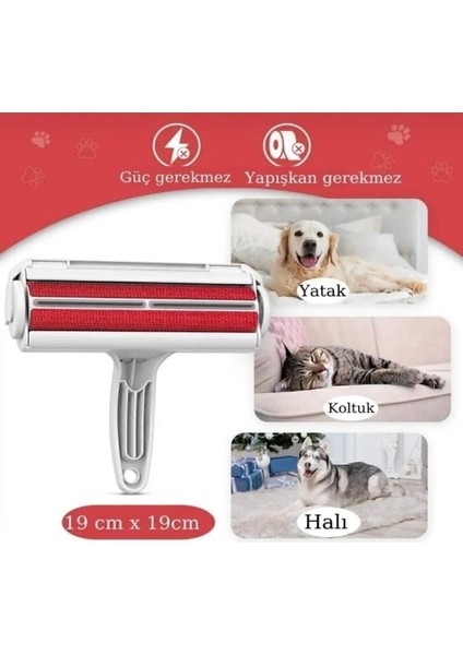 Hazneli Kedi Köpek Tüy Temizleyici Kıl Toz Toplayıcı Kazak Halı Tiftik Temizleyici Gırgır fırsatları