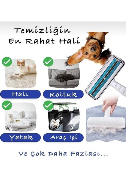 Hazneli Kedi Köpek Tüy Temizleyici Kıl Toz Toplayıcı Kazak Halı Tiftik Temizleyici Gırgır indirimleri