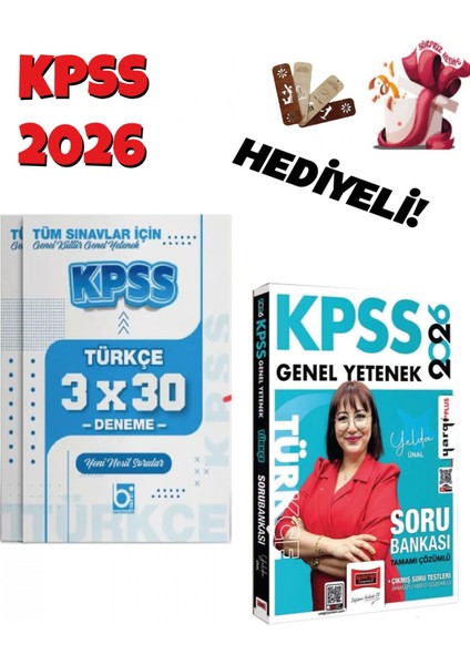 2026 Kpss Türkçe Çözümlü Soru Bankası ve Deneme Seti 2 Kitap Bige