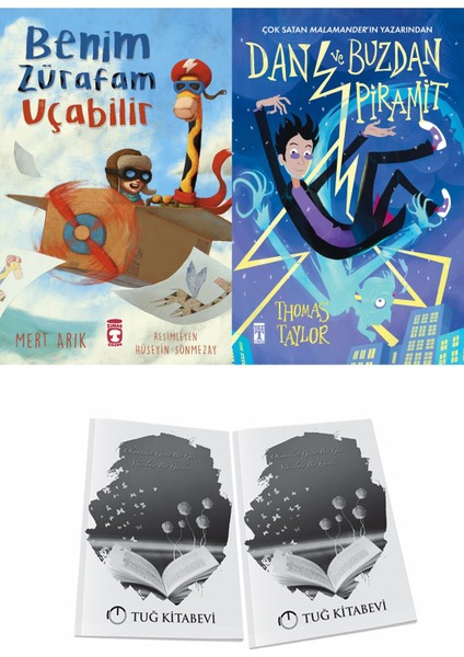Benim Zürafam Uçabilir ve Dan ve Buzdan Piramit + Hediyeli