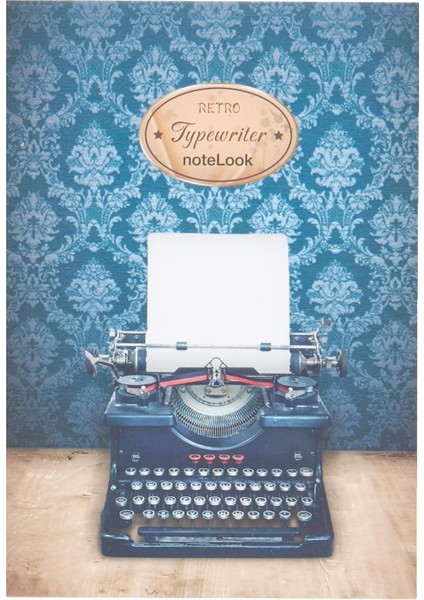 Scrikss Retro Typewriter Multi Defter